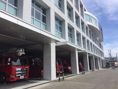 焼津市防災学習室 & 志太消防署